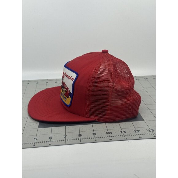 VTG Bill Elliott Winston Cup Champion 1988 Coors #9 Snapback Hat Embroidered Red - Picture 6 of 7